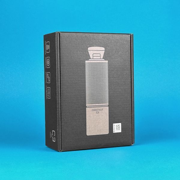 Кофемолка ручная Timimore Chestnut C3s Pro с металлическими жерновами белая C3SPRO-W фото
