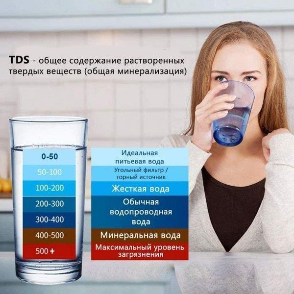 Комбинированный солемер и кондуктометр TDSmeter EC 1710929256 фото