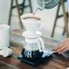 Набір Hario Ceramic V60 02 для фільтр-кави з сервером 600 мл та фільтрами XVDD-3012W фото 5