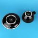 Чашка с блюдцем Loveramics EGG 200мл Black 2541909387 фото 3