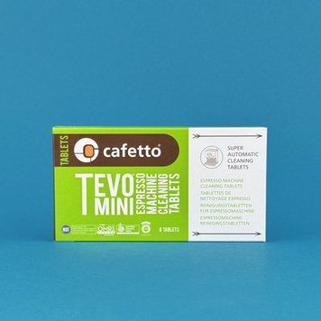 Таблетки для чистки кофемашины Cafetto TEVO Mini 8 шт E11927 фото