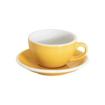 Чашка с блюдцем Loveramics EGG 200мл Yellow 2541914090 фото