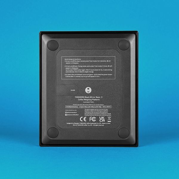 Ваги для кави Timemore Black Mirror Basic 2 чорні TES011 фото