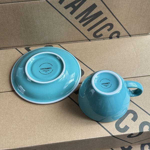 Чашка с блюдцем Loveramics EGG 200мл Teal 2541915023 фото