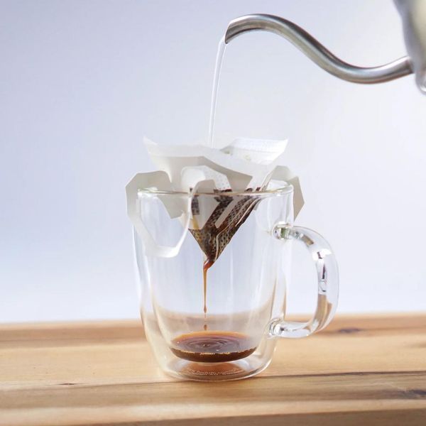 Дрип пакеты Hario бумажные белые V60 My Cafe Drip Filter 01 22 шт MDF-1 фото