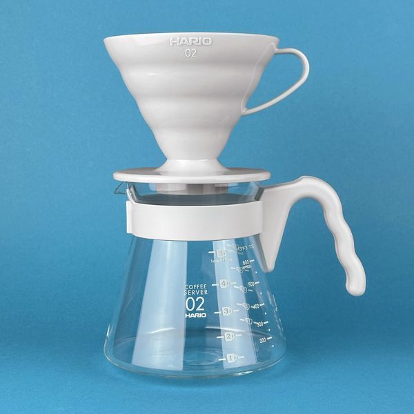 Набор Hario V60 02 для фильтра кофе с сервером 700 мл и фильтрами VCSD-02-PGR фото