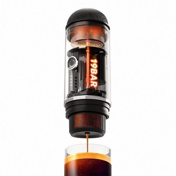 Кофеварка портативная iCafilas Portable Espresso Maker ME2218 Белая ME2218W фото