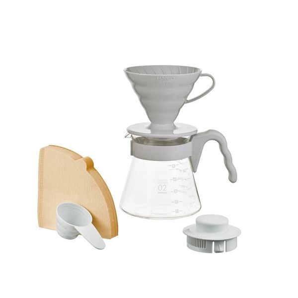 Набор Hario V60 02 для фильтра кофе с сервером 700 мл и фильтрами VCSD-02-PGR фото