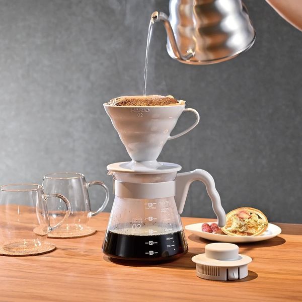 Набор Hario V60 02 для фильтра кофе с сервером 700 мл и фильтрами VCSD-02-PGR фото