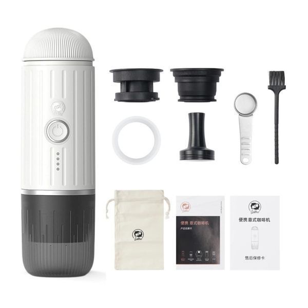 Кофеварка портативная iCafilas Portable Espresso Maker ME2218 Белая ME2218W фото
