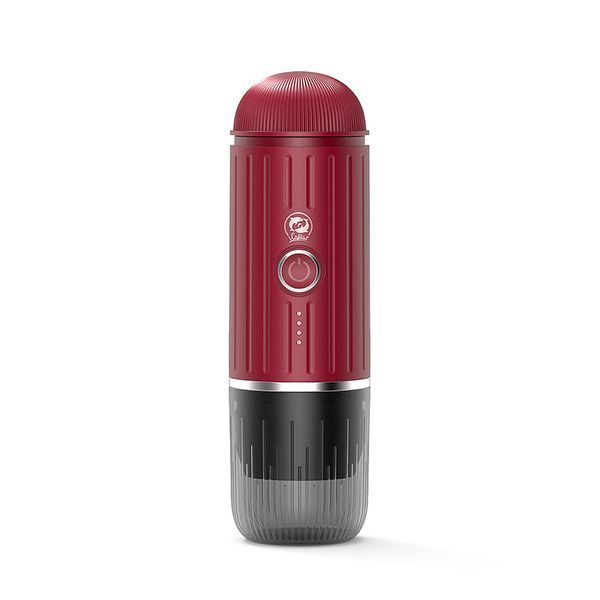 Кавоварка портативна iCafilas Portable Espresso Maker ME2218 Червона ME2218R фото