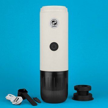 Кавоварка портативна iCafilas Portable Espresso Maker ME2604 Біла ME2604W фото