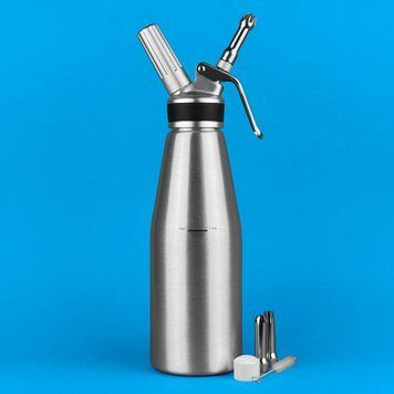 Сифон для вершків Cream Whipper 1000 мл сріблястий CW_1000S фото