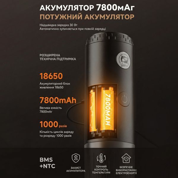 Кофеварка портативный iCafilas Portable Espresso Maker ME2604 Белый ME2604W фото