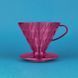 Пуровер Hario V60 02 Punch Pink пластиковый на 1-4 чашки VD-02-TPP-A фото 1