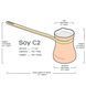 Медная турка SOY C2 140 мл джезва C2 фото 10