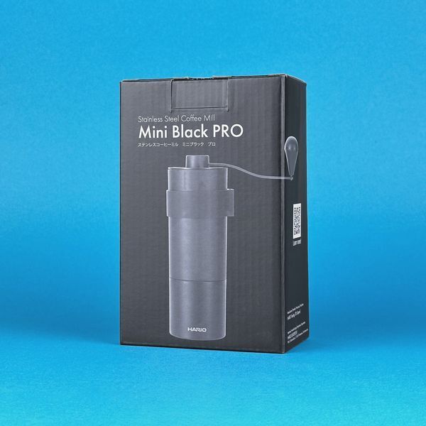 Кофемолка ручная Hario Mini Black Pro с металлическими жерновами CMS-B-EX фото