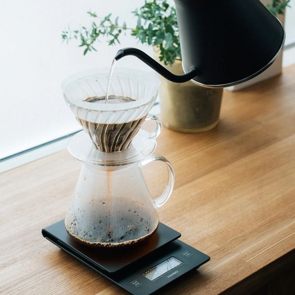 Набор Hario V60 Glass 02 для фильтра кофе с графином и фильтрами S-VGBK-02-T фото