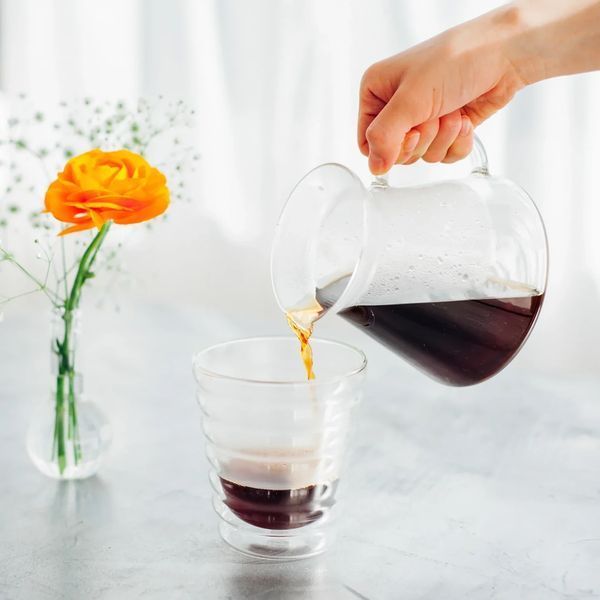Набор Hario V60 Glass 02 для фильтра кофе с графином и фильтрами S-VGBK-02-T фото