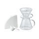 Набор Hario V60 Glass 02 для фильтра кофе с графином и фильтрами S-VGBK-02-T фото 9