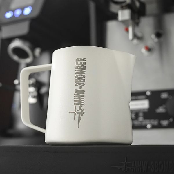 Питчер MHW-3BOMBER Latte Art Pitcher Flagship 5.0 600 мл белый P5021W фото