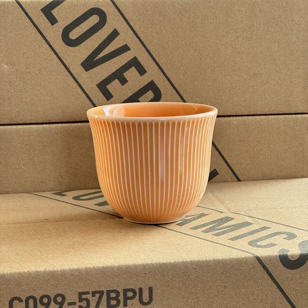Чашка для кофе Loveramics Brewers Embossed Tasting Cup 150 мл Orange 2874837771 фото